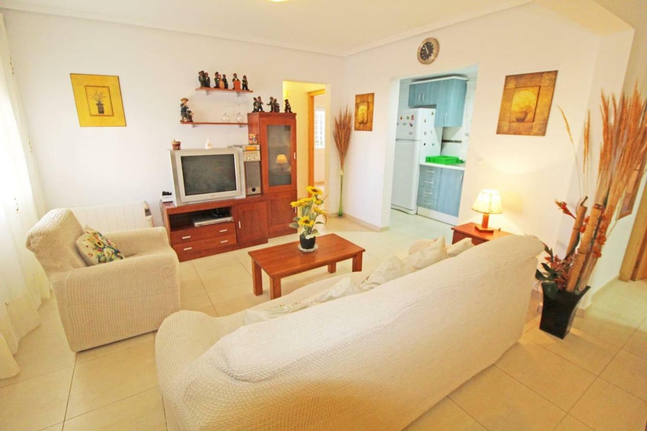 Bungalow Con Terraza, Piscina Y Vistas Al Mar Gran Alacant Exteriér fotografie